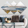 Wallity Conjunto de 4 Cuadros Decorativos de MDF Multicolor